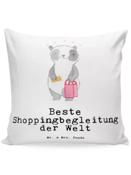 Подушка Mr. & Mrs. Panda, белый