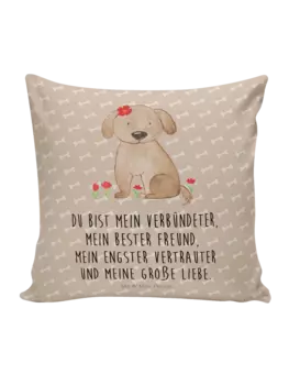 Подушка Mr. & Mrs. Panda, цвет hundeglck