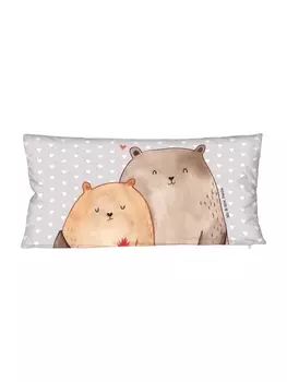 Подушка Mr. & Mrs. Panda, серый пастельный