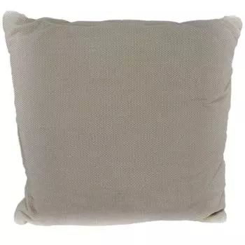 Подушка на диван шенилл 45 х 45 см однотонная на молнии Marabella, бежевый