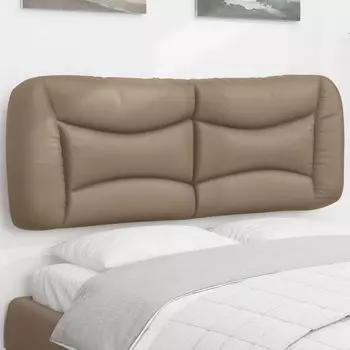 Подушка на изголовье капучино коричневая 140 см экокожа DKD HOME DECOR
