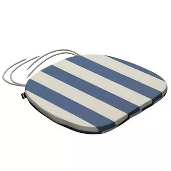 Подушка на кресло Marcus со шнурком Dekoria, синий