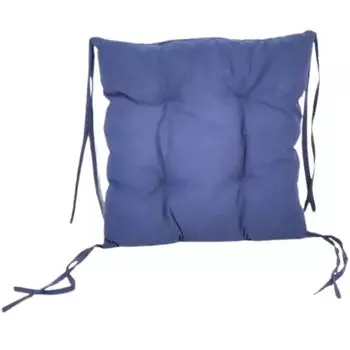 Подушка на кресло, подушка на сиденье 40х40 см с лентами, подушка на сиденье с лентой, подушка на сиденье, подушка на стул, удобная, мягкая, для столовой, кухни Anwicar