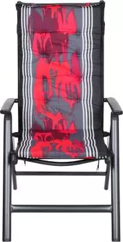 Подушка на кресло утолщенная противоскользящая тонкая строчка, удобная подушка для автомобильного сиденья, хозяйственные товары - желтый, размеры: 50 см Lesli-living, красный