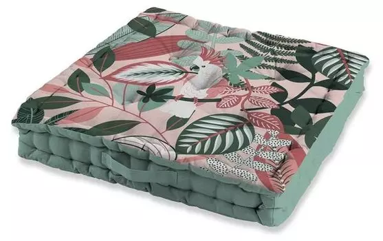 Подушка на сиденье Dynamic24 Anna, 45x10x45 см, многоцветный