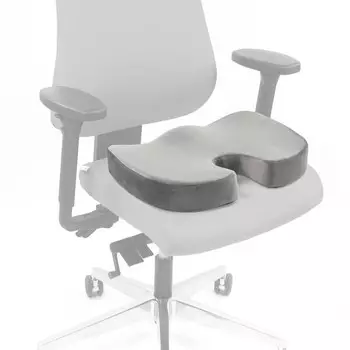 Подушка на сиденье hjh OFFICE MEDISIT VIII, 45x7x36 см, серый