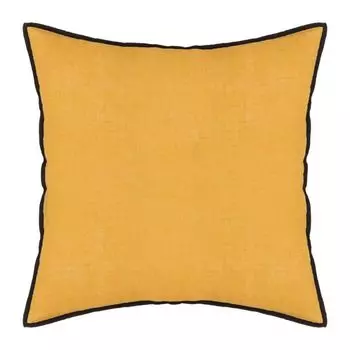 Подушка на сиденье "Лина" хлопок - охра - 45x45 см - Atmosphera crateur d'intrieur
