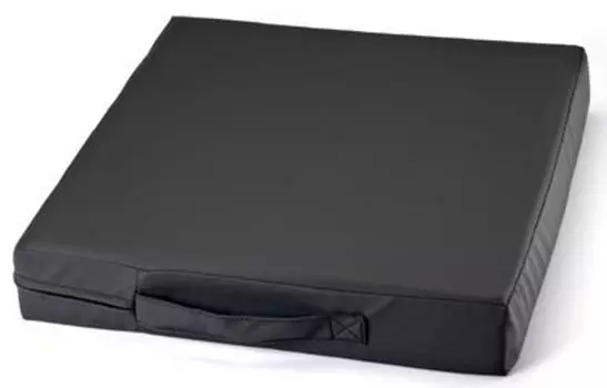 Подушка на сиденье Prima Form черная, с апт. чехлом, 48х43х7см, PharmaOuest, черный