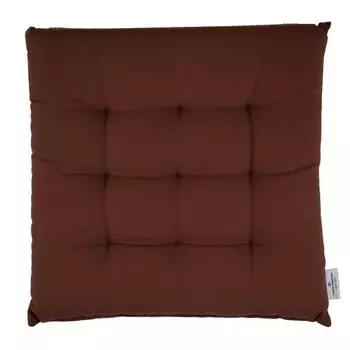 Подушка на сиденье Tom Tailor mit 9 Punkt-Steppung DOVE, 40x5x40 см, темно-коричневый