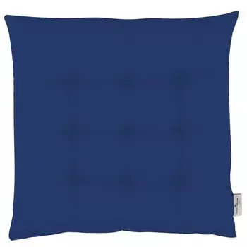 Подушка на сиденье Tom Tailor mit 9 Punkt-Steppung DOVE, 40x5x40 см цвет royal