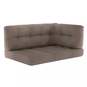 Подушка на сиденье Vicco Set 31568, 120x15x80 см, серо-коричневый