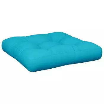Подушка на сиденье vidaXL 3005779-1, 58x10x58 см, бирюзовый