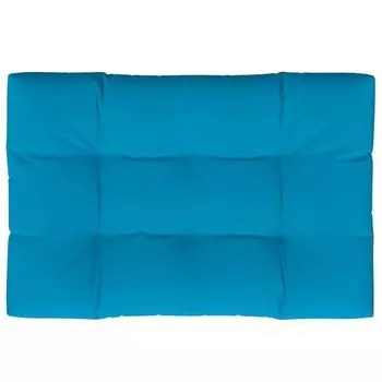 Подушка на сиденье vidaXL 3007234-5, 80x12x120 см, синий