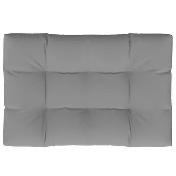 Подушка на сиденье vidaXL 3007234-5, 80x12x120 см цвет steingrau