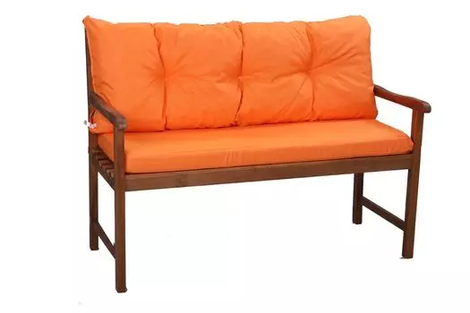 Подушка на скамейку 120 x 50 x 40 оранжевый | Условия банка | подушка для уличной скамейки | Голливудская подушка для качелей | Подушки сидений и спинки | Подушка для сиденья скамья | Сетгарден Setgarden