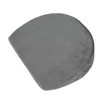 Подушка на спинку Съемная моющаяся Предпочтительный материал Мягкий удобный полиэстер Хлопок Подушка для беременных Подушка для живота для матери-серый Stuttg