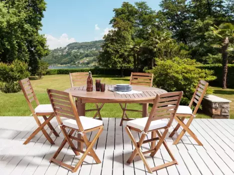 Подушка на стул Beliani, белый