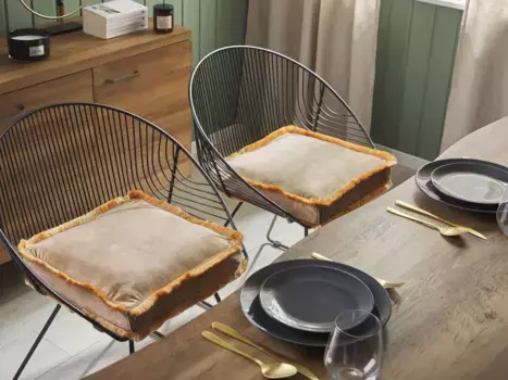 Подушка на стул Beliani, бежевый