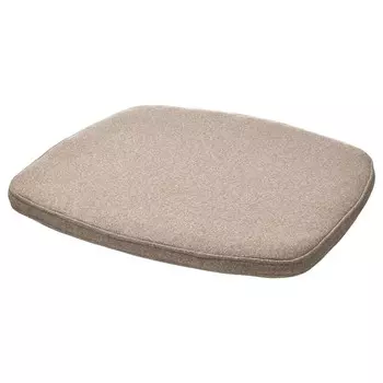 Подушка на стул, бежевый, 32,6/31,3x33x3 см, LVGRSMAL IKEA