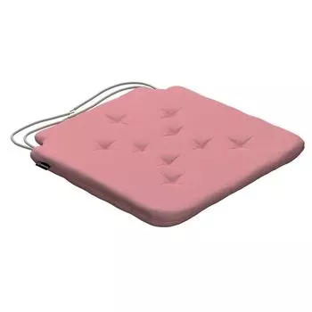 Подушка на стул Christoph со шнурком Dekoria, розовый