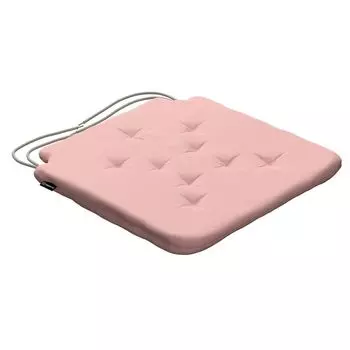 Подушка на стул Christoph со шнурком Dekoria, розовый