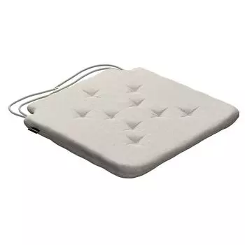 Подушка на стул Christoph со шнурком Dekoria, светло-серый