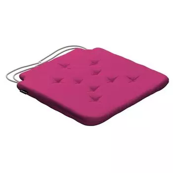 Подушка на стул Christoph со шнурком Dekoria, розовый