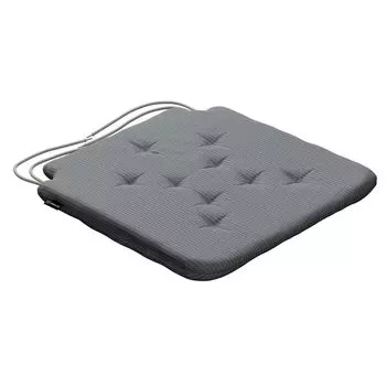 Подушка на стул Christoph со шнурком Dekoria, светло-серый