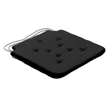 Подушка на стул Christoph со шнурком Dekoria, черный