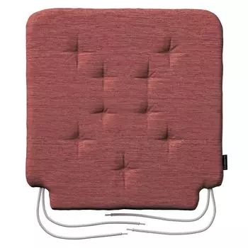 Подушка на стул Christoph со шнурком Dekoria, красный