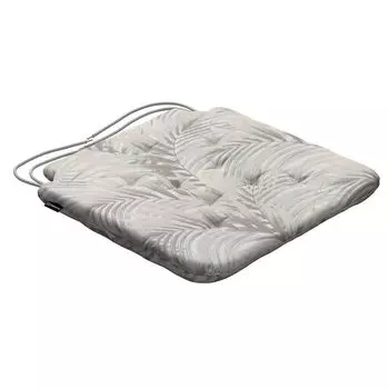 Подушка на стул Christoph со шнурком Dekoria, бежевый