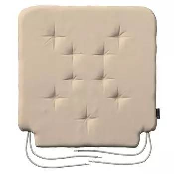 Подушка на стул Christoph со шнурком Dekoria, бежевый