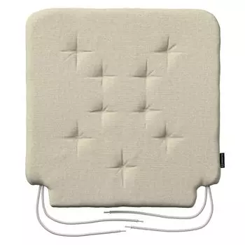 Подушка на стул Christoph со шнурком Dekoria, бежевый