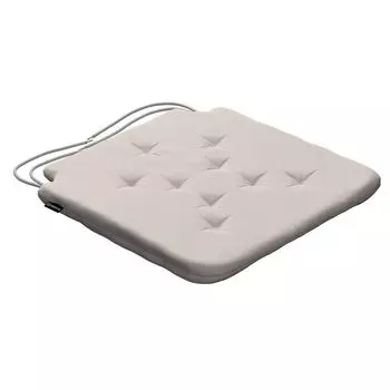 Подушка на стул Christoph со шнурком Dekoria, светло-серый