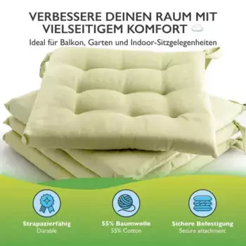 Подушка на стул Etrea Himmlische Qualitt, зеленый