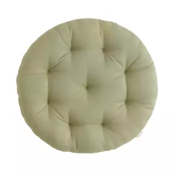 Подушка на стул H&amp;M Home Round Twill, светло-зеленый хаки