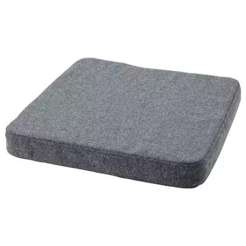 Подушка на стул Ikea Akervindefly 39/35x37x5 см, серый