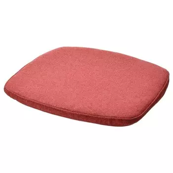 Подушка на стул, красная, 32,6/31,3x33x3 см, LVGRSMAL IKEA