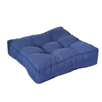 Подушка на стул квадратного светлого цвета, полипропиленовая хлопковая подушка для садового дивана, подушка для отдыха, оранжевая Stuttg, мультиколор