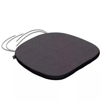 Подушка на стул Marcus со шнурком Dekoria, серый