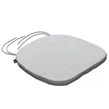 Подушка на стул Marcus со шнурком Dekoria, светло-серый