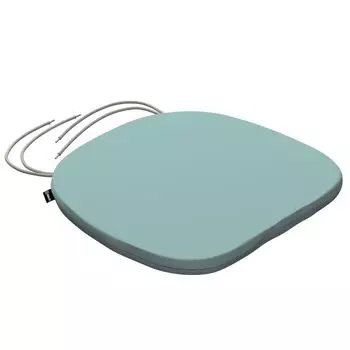 Подушка на стул Marcus со шнурком Dekoria, бирюзовый