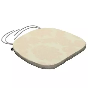 Подушка на стул Marcus со шнурком Dekoria, желтый