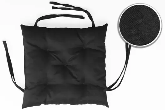 Подушка на стул MC.Sammler, черный