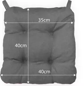 Подушка на стул MC.Sammler, серый