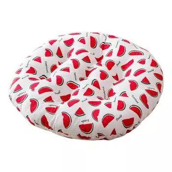 Подушка на стул, моющаяся мягкая полиэстеровая подушка для сиденья в клетку, украшение для дома-B, размеры: 45 x 45 см Stuttg, мультиколор