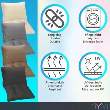 Подушка на стул NYVI, серый