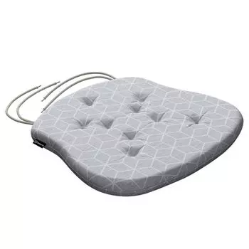 Подушка на стул Peter со шнурком Dekoria, серый