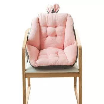 Подушка на стул с универсальной подушкой из пены с эффектом памяти Мягкая портативная подушка сиденья Ленивый диван для стула для домашнего офиса, серый ele eleoption, розовый