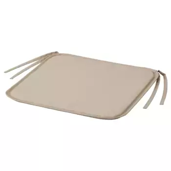 Подушка на стул, серый/бежевый, 34x34x1 см, BRMN IKEA